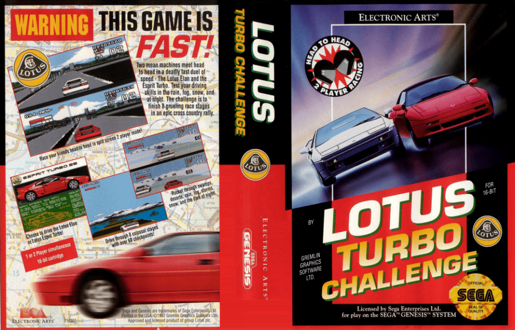 Lotus Turbo Challenge